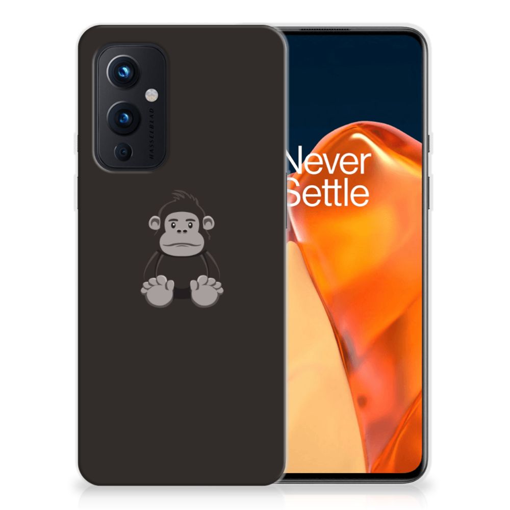 OnePlus 9 Telefoonhoesje met Naam Gorilla