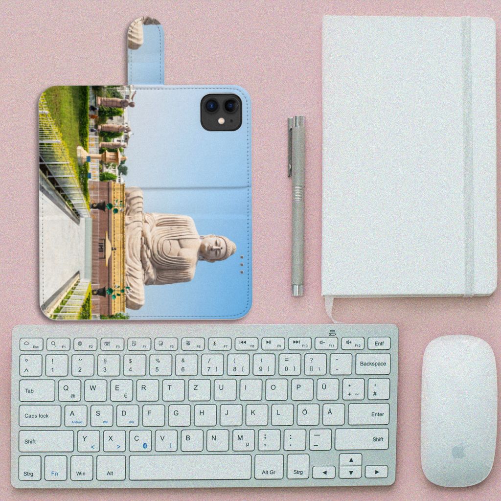 Apple iPhone 11 Flip Cover Boeddha