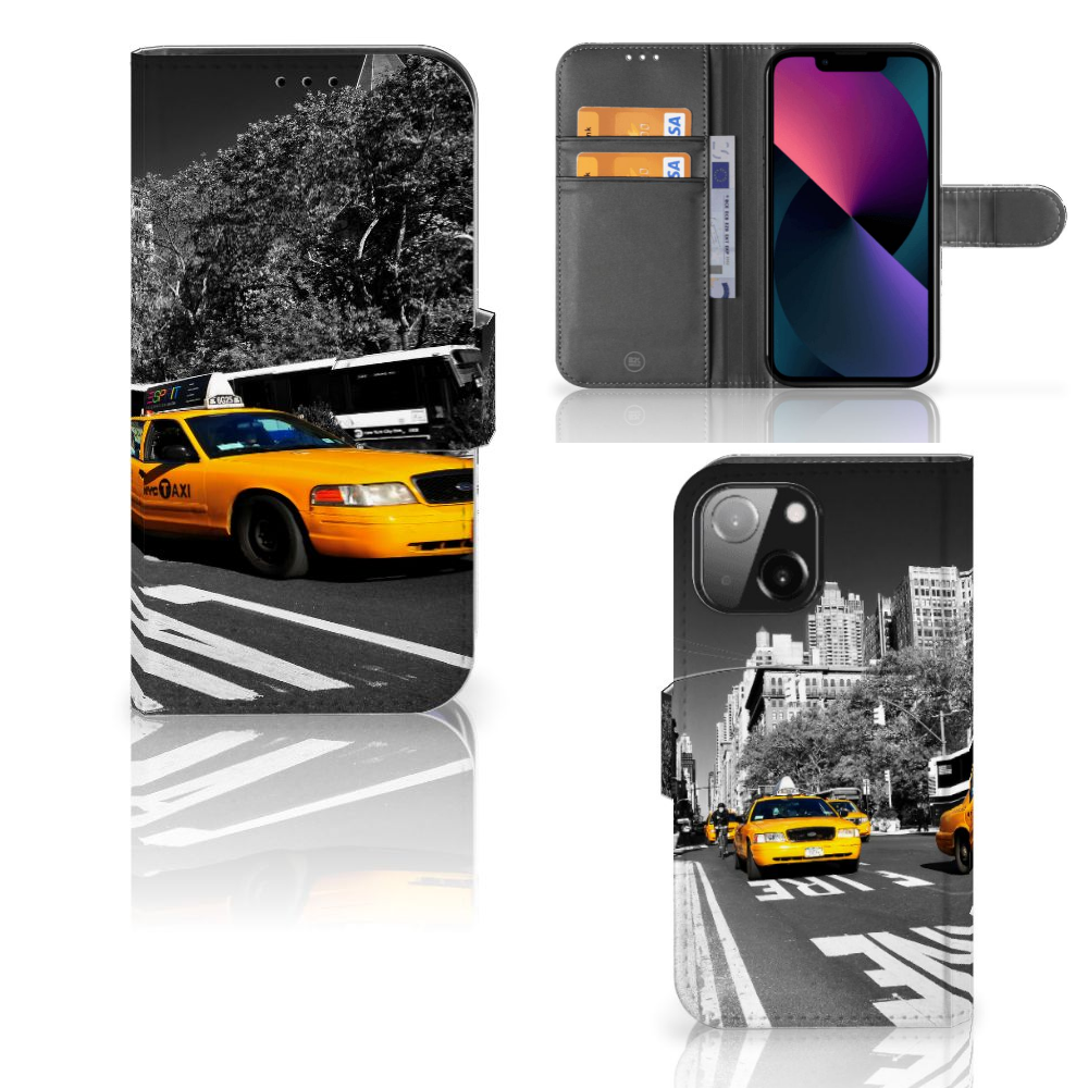 iPhone 13 Mini Flip Cover New York Taxi