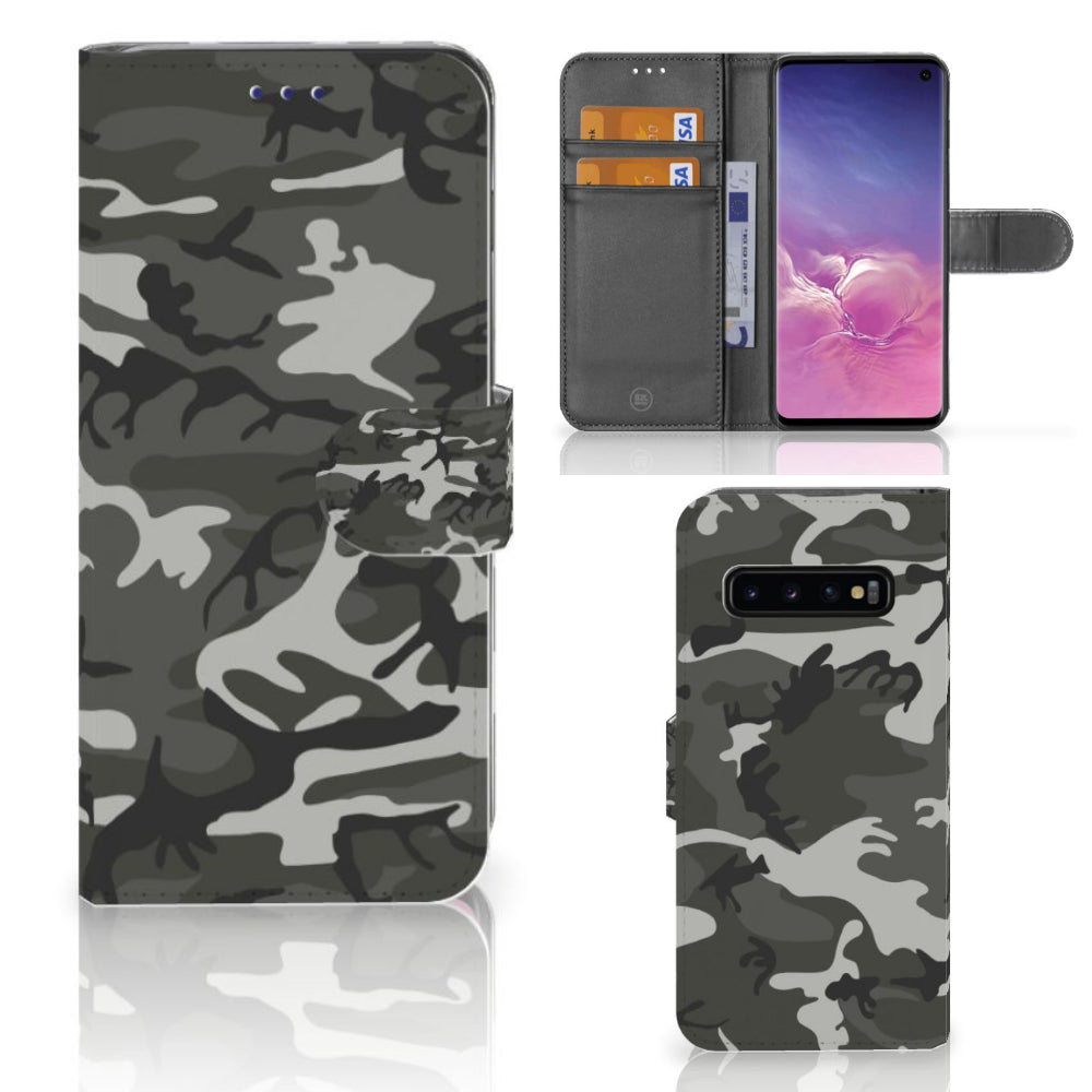 Samsung Galaxy S10 Telefoon Hoesje Army Light