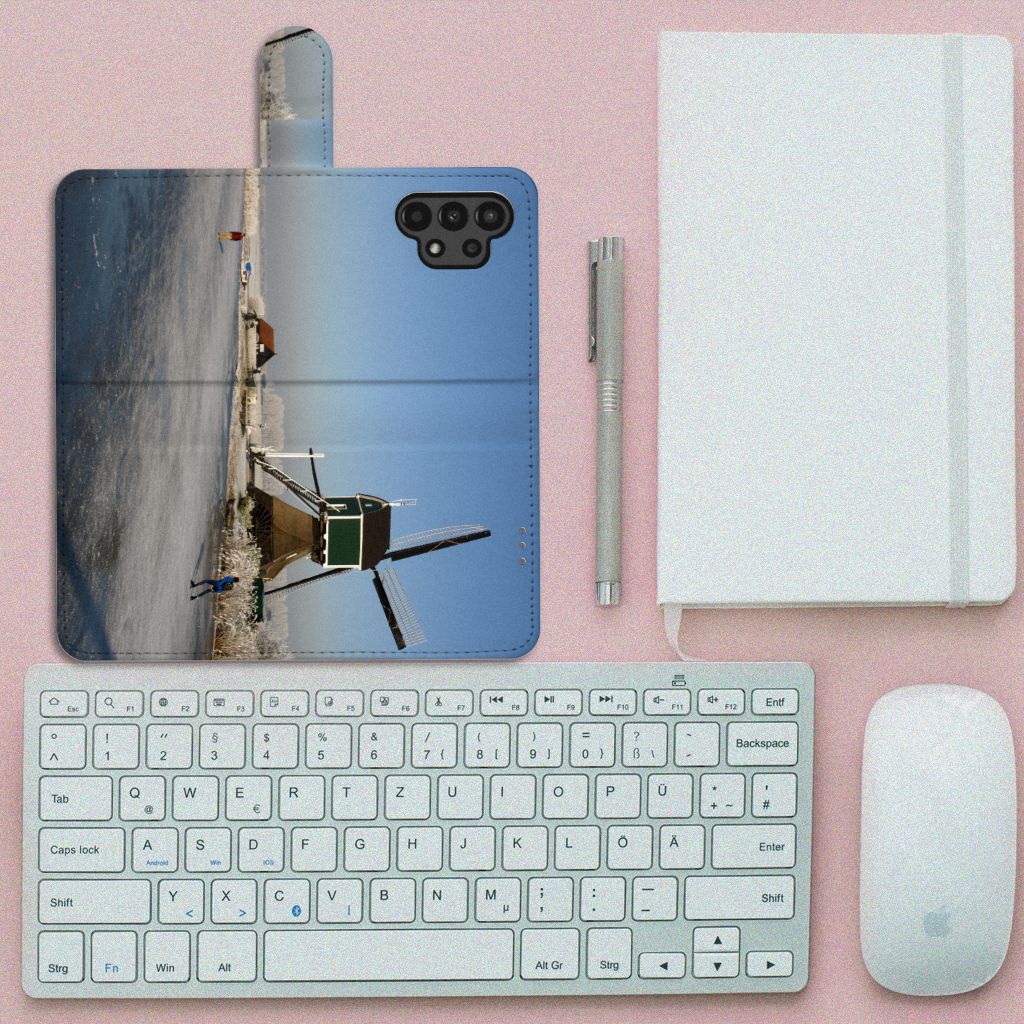 Samsung Galaxy A13 (4G) Flip Cover Schaatsers