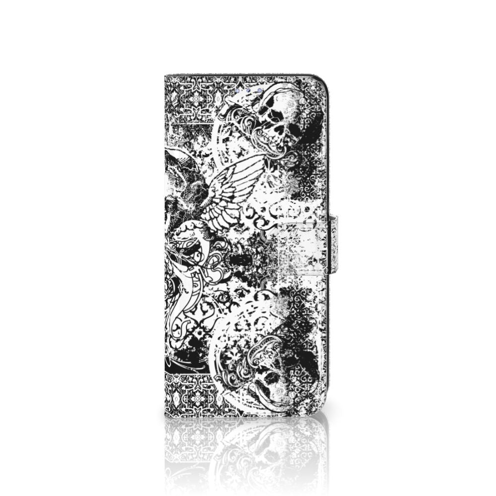 Telefoonhoesje met Naam Motorola Moto G31 | G41 Skulls Angel