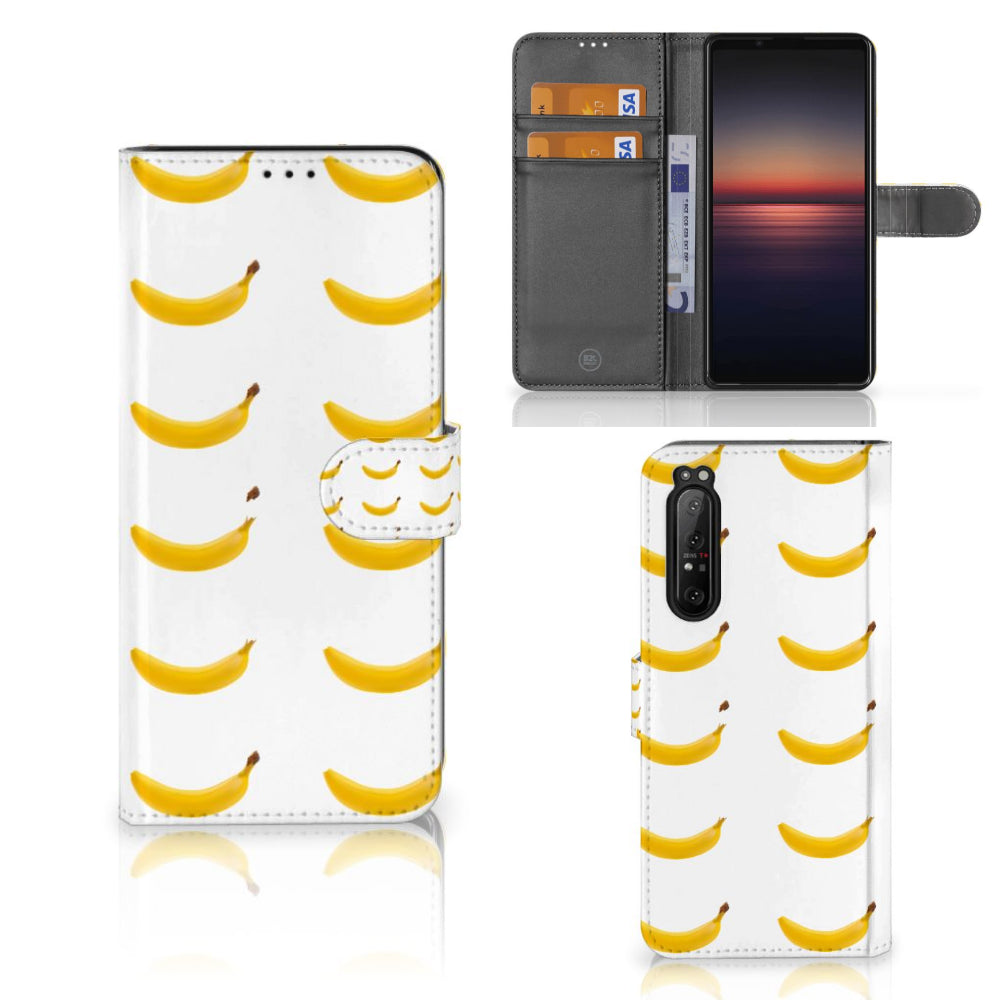 Sony Xperia 1 II Book Cover Banana