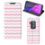 Motorola One Zoom Hoesje met Magneet Waves Roze - B2C Telecom
