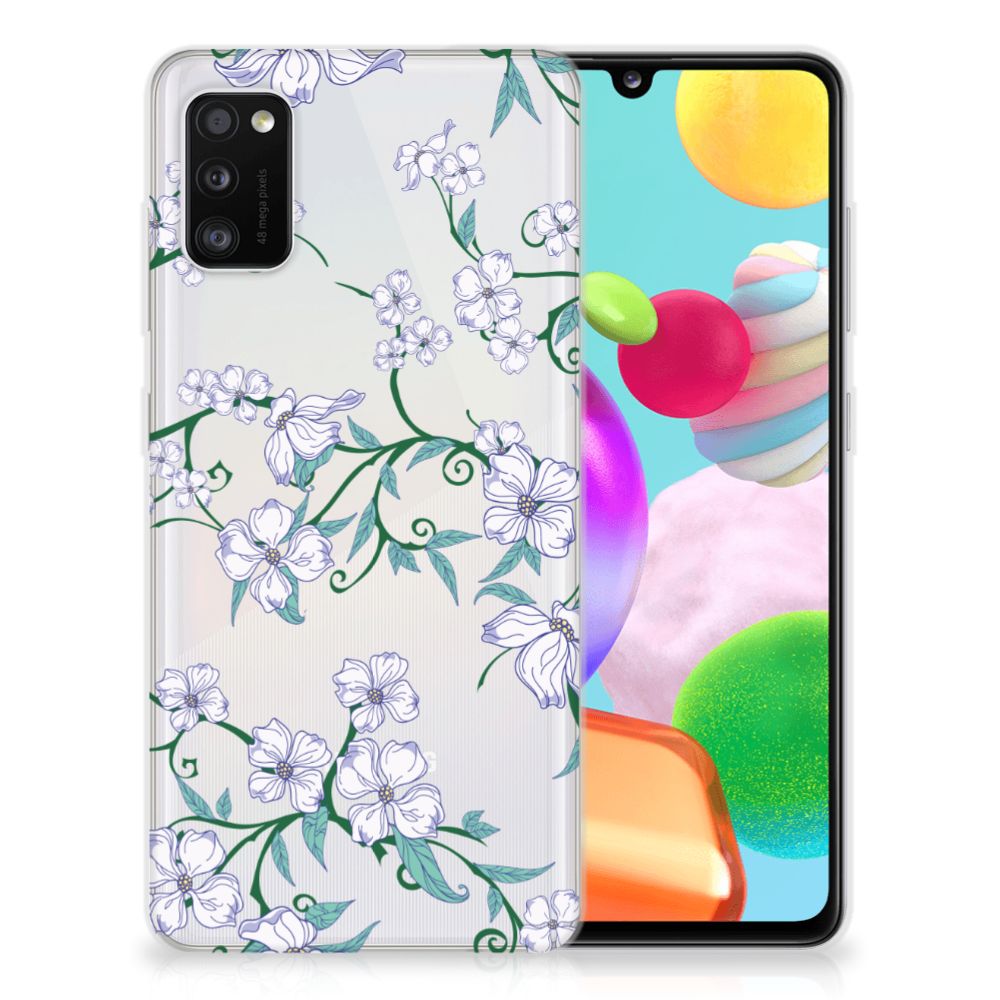 Samsung Galaxy A41 Uniek TPU Case Blossom White