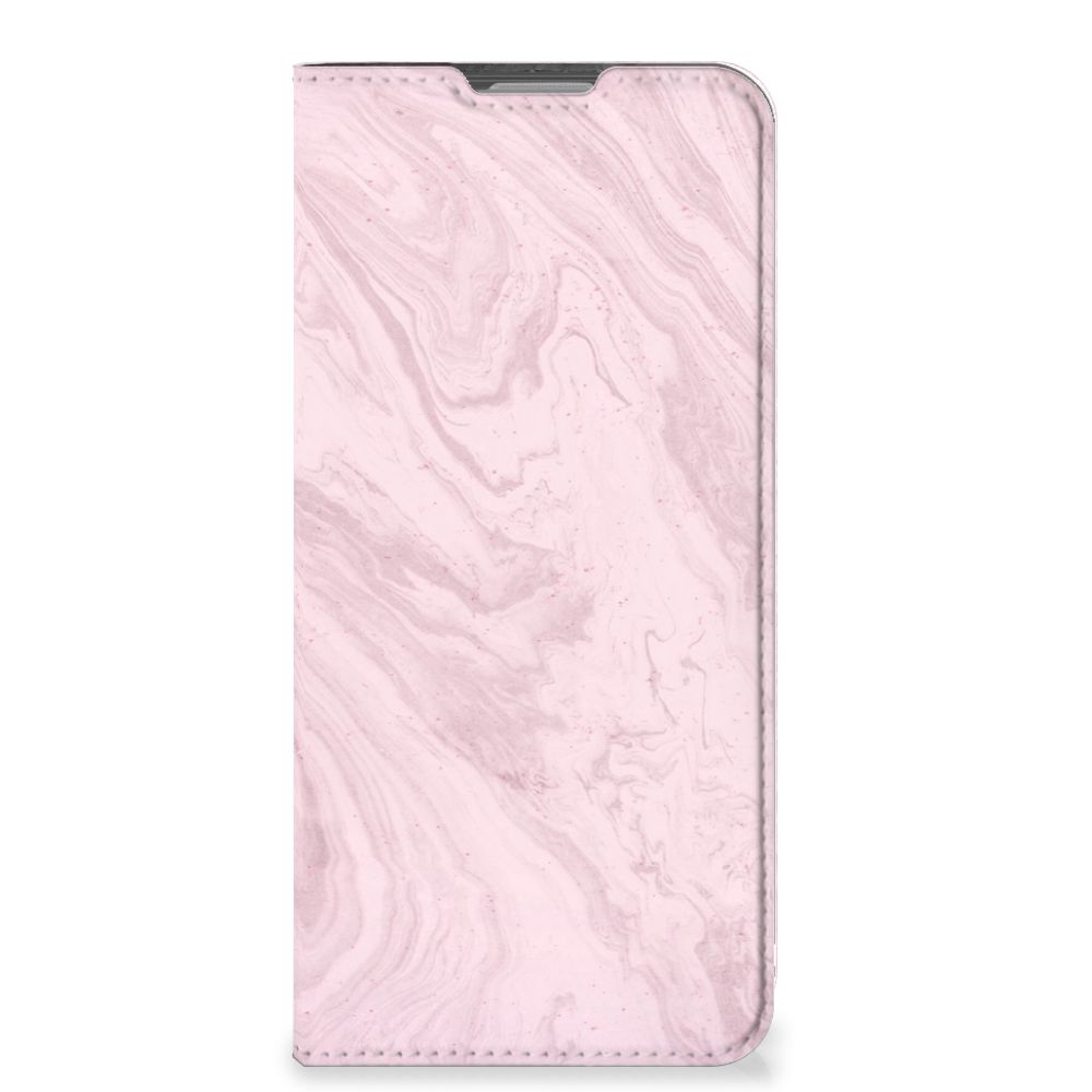 OPPO Reno8 Lite Standcase Marble Pink - Origineel Cadeau Vriendin - B2C Telecom