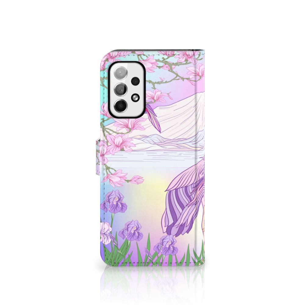 Samsung Galaxy A73 5G Telefoonhoesje met Pasjes Bird