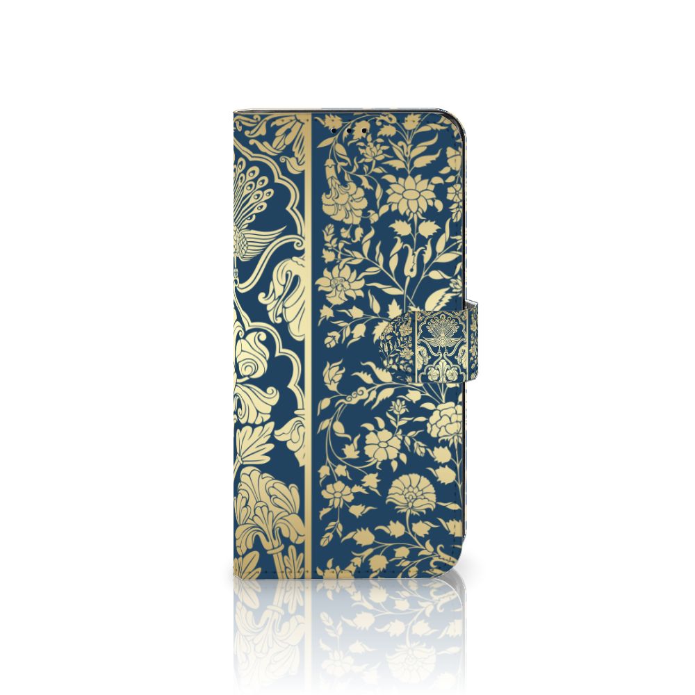 Motorola Edge 30 Pro Hoesje Beige Flowers