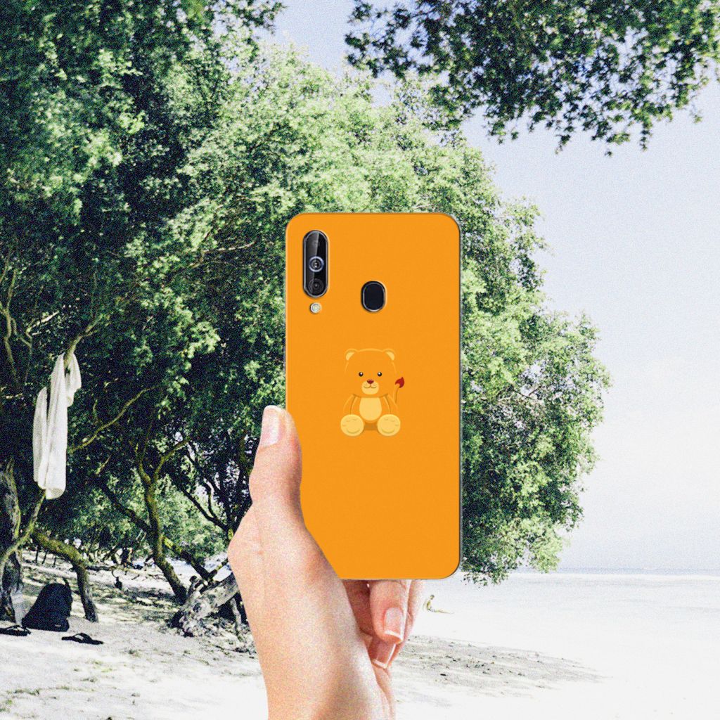 Samsung Galaxy A60 Telefoonhoesje met Naam Baby Beer