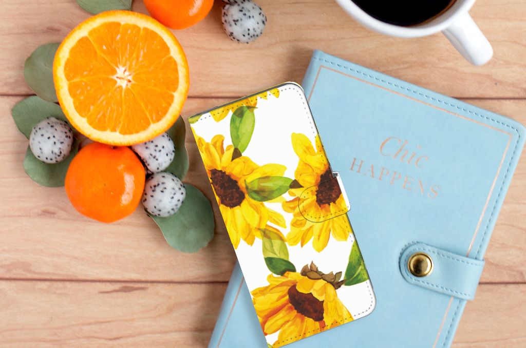 Hoesje voor Xiaomi Redmi 10C Zonnebloemen