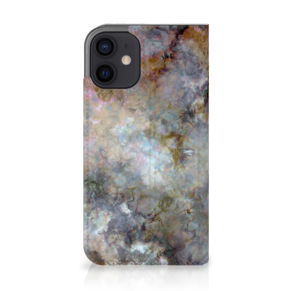 iPhone 12 Mini Standcase Marmer Grijs - B2C Telecom