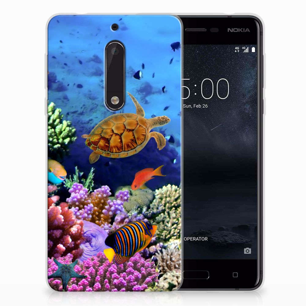 Nokia 5 TPU Hoesje Vissen