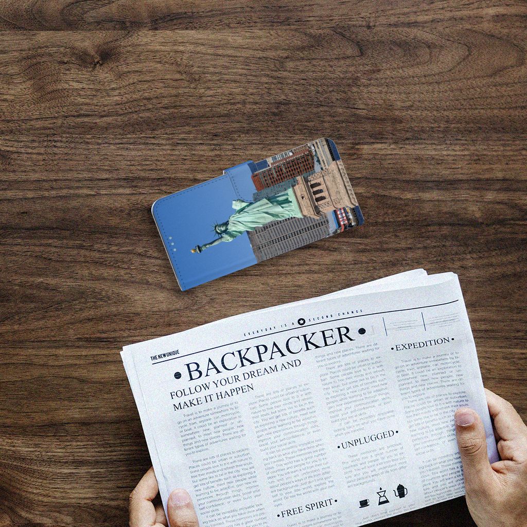 Nokia 3.4 Flip Cover Vrijheidsbeeld