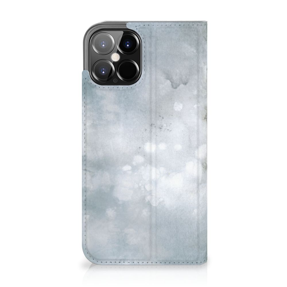 Bookcase iPhone 12 Pro Max Painting Grey - B2C Telecom