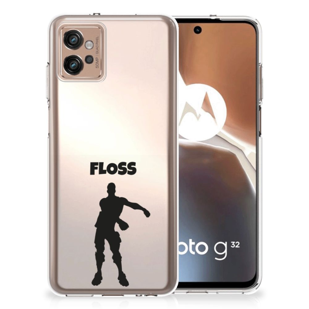 Motorola Moto G32 Telefoonhoesje met Naam Floss B2C Telecom