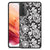 Samsung Galaxy S21 Bloemen Hoesje Black Flowers