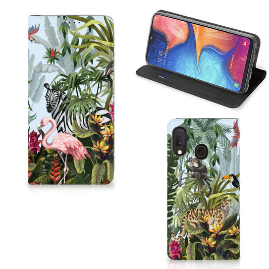 Hoesje maken voor Samsung Galaxy A20e Jungle