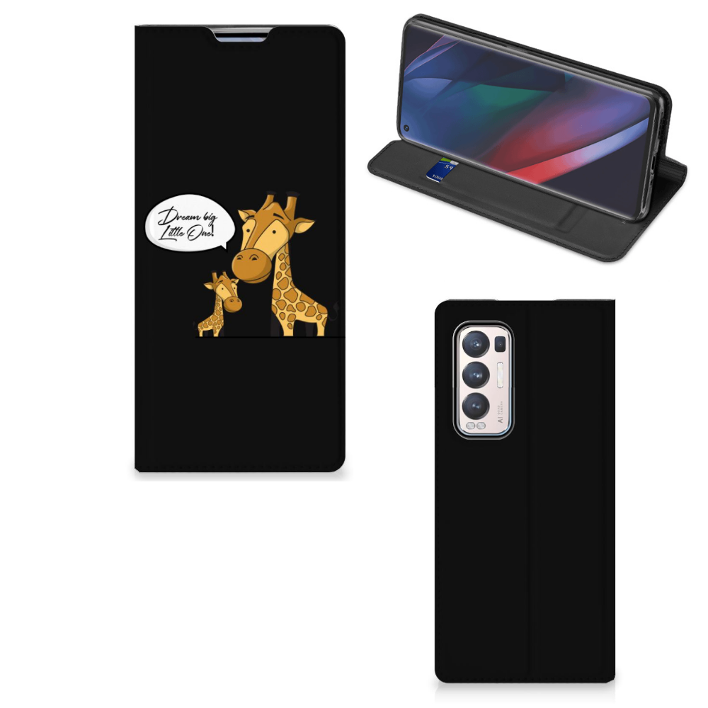 OPPO Find X3 Neo Magnet Case Giraffe - B2C Telecom