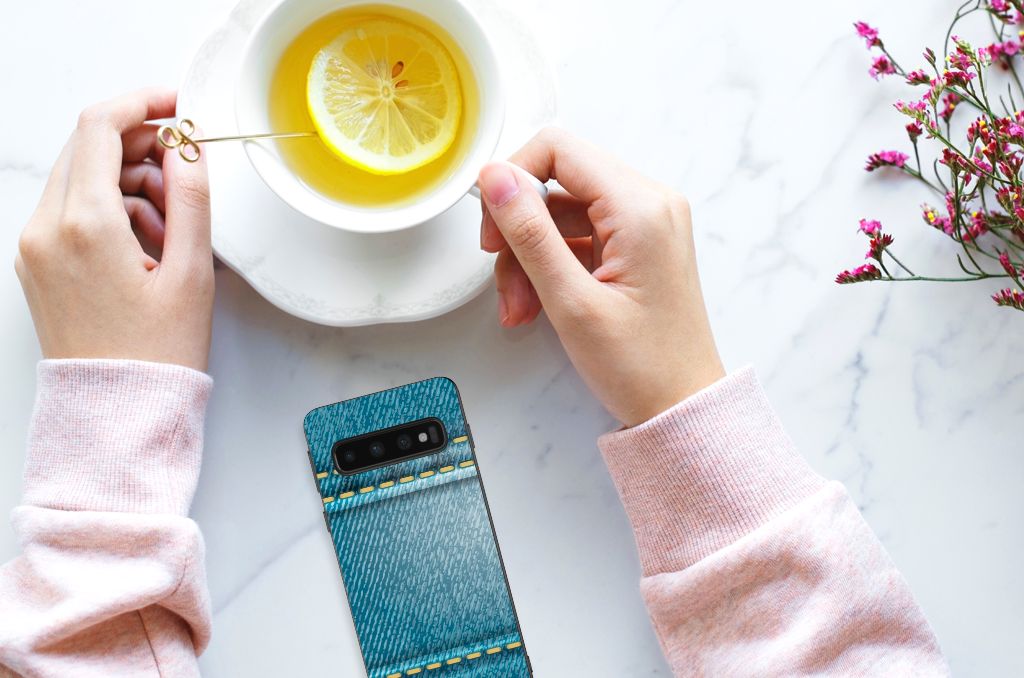 Samsung Galaxy S10 TPU Bumper Case Jeans B2C Telecom
