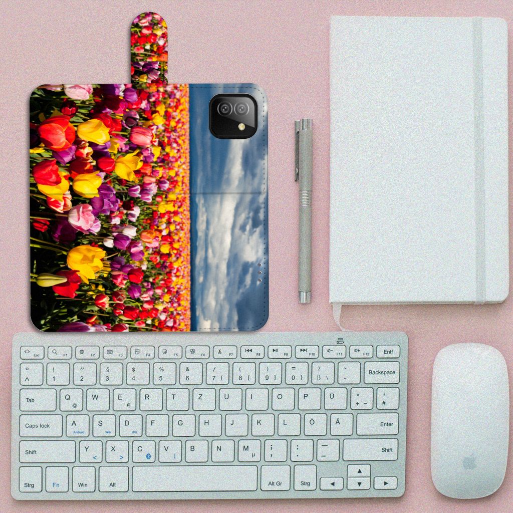 Samsung Galaxy A03 Hoesje Tulpen