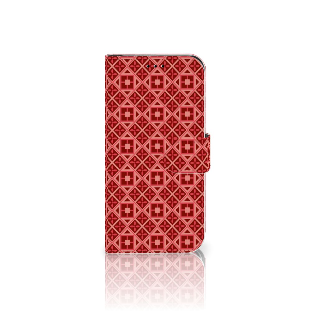 Apple iPhone X | Xs Telefoon Hoesje Batik Rood
