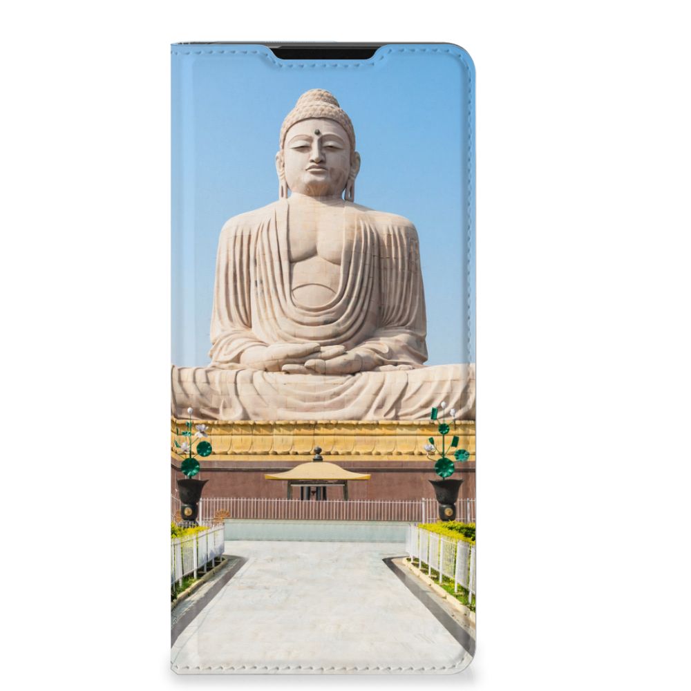 Samsung Galaxy S21 Ultra Book Cover Boeddha - B2C Telecom