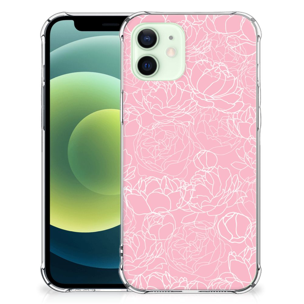 iPhone 12 Mini Case White Flowers B2C Telecom