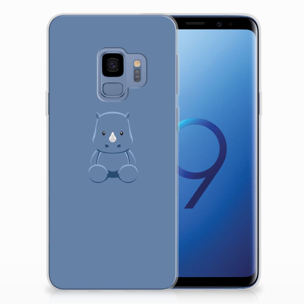 Samsung Galaxy S9 Telefoonhoesje met Naam Baby Rhino