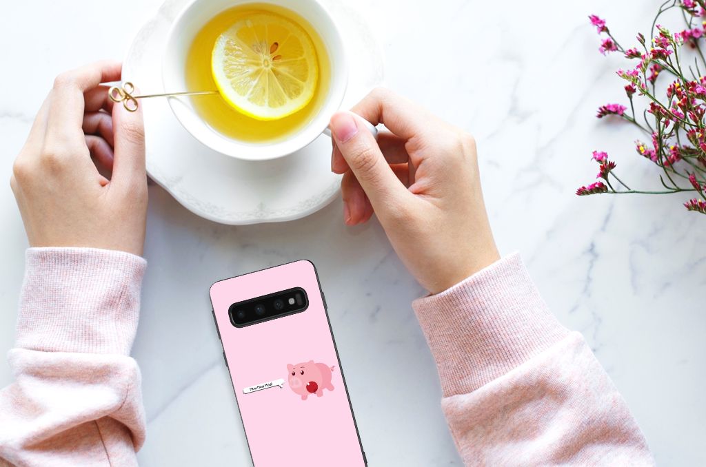 Samsung Galaxy S10 Bumper Hoesje Pig Mud B2C Telecom