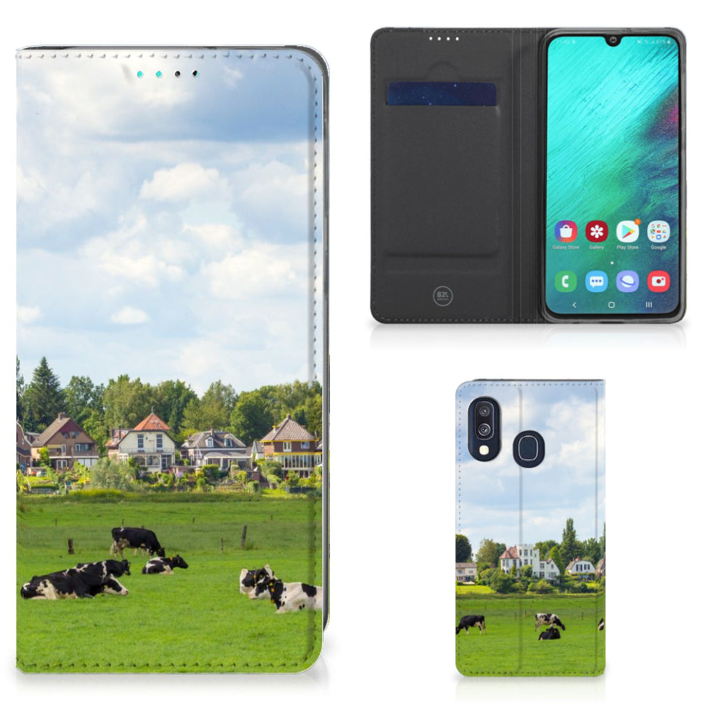 Samsung Galaxy A40 Hoesje maken Koeien