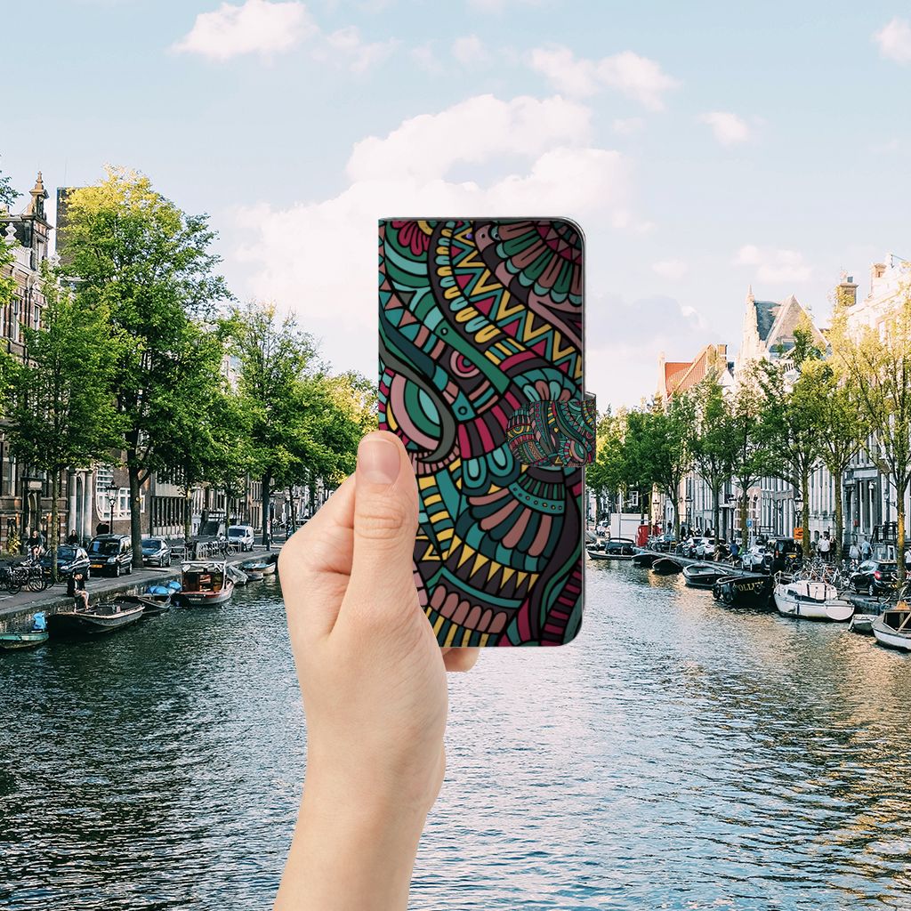Samsung Galaxy A22 5G Telefoon Hoesje Aztec