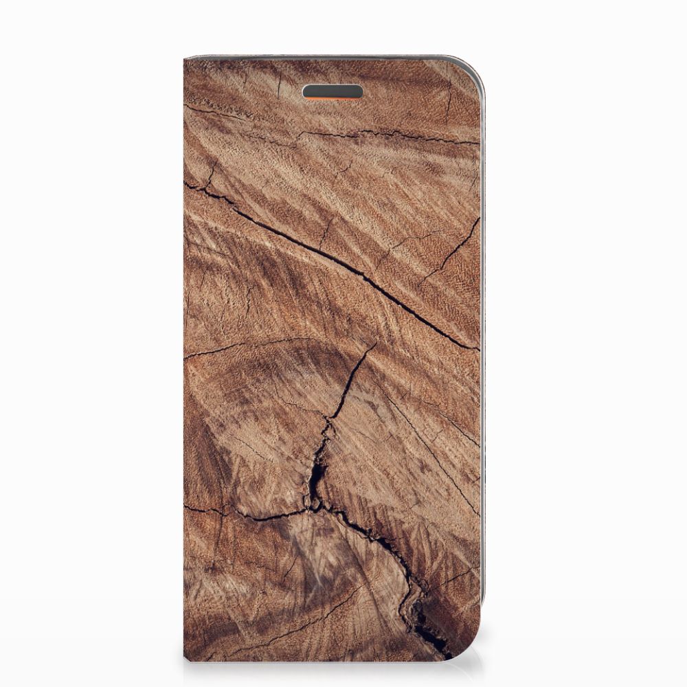 Motorola Moto E5 Play Book Wallet Case Tree Trunk