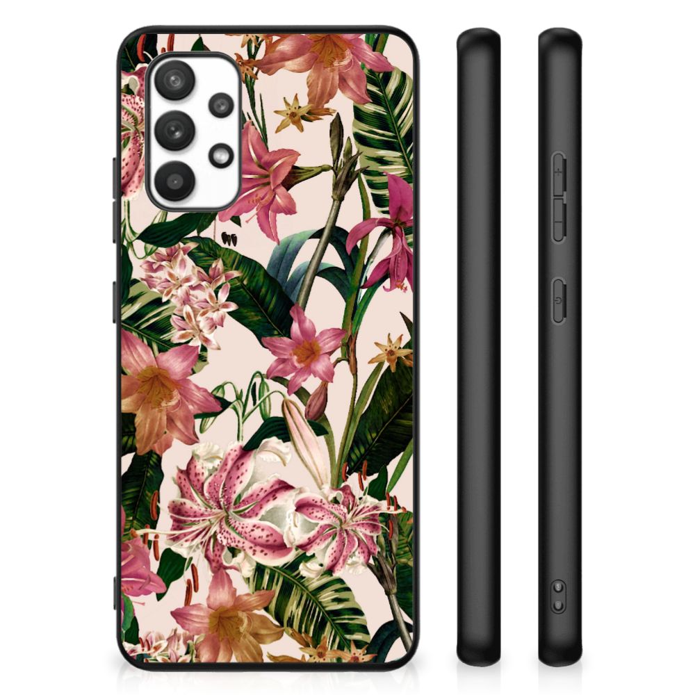 Samsung Galaxy A32 4G | A32 5G Enterprise Editie Bloemen Hoesje Flowers