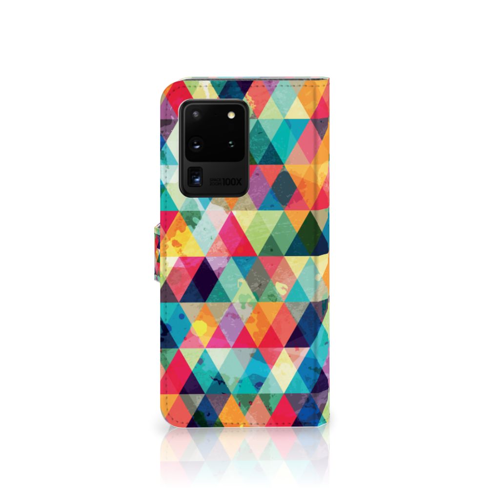 Samsung Galaxy S20 Ultra Telefoon Hoesje Geruit