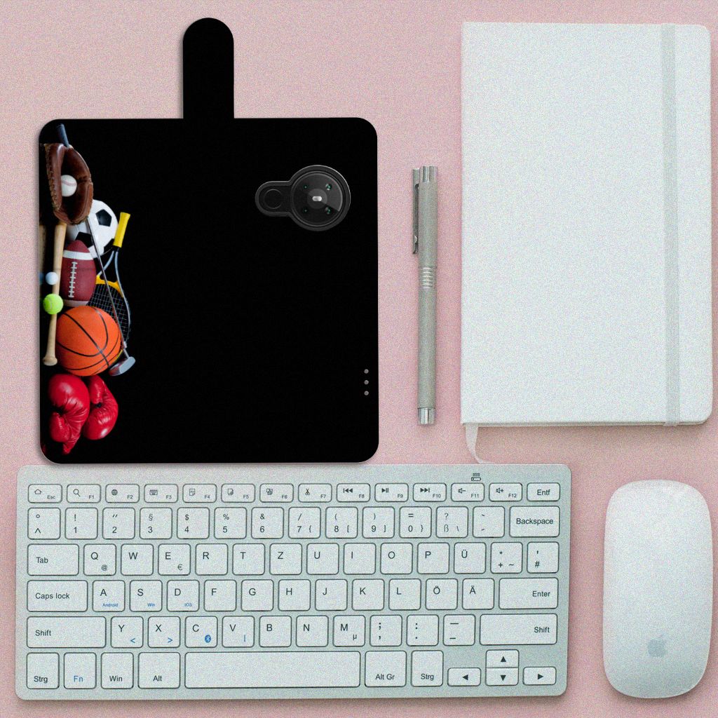 Nokia 5.3 Wallet Case met Pasjes Sports
