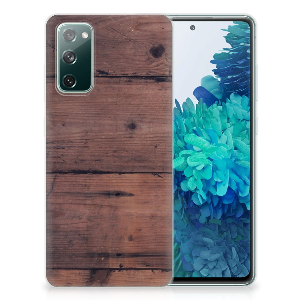 Samsung Galaxy S20 FE Bumper Hoesje Old Wood B2C Telecom