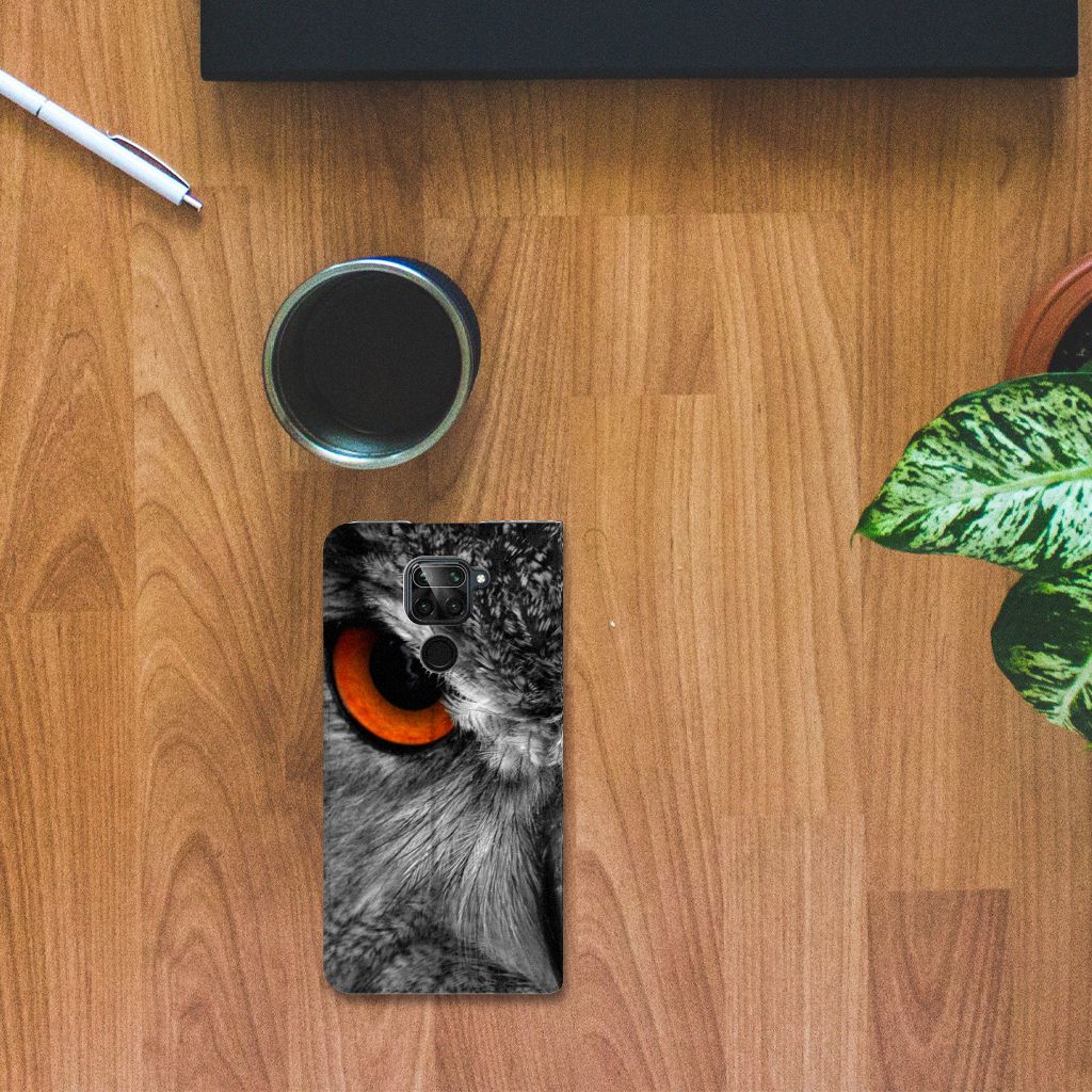 Xiaomi Redmi Note 9 Hoesje maken Uil - B2C Telecom