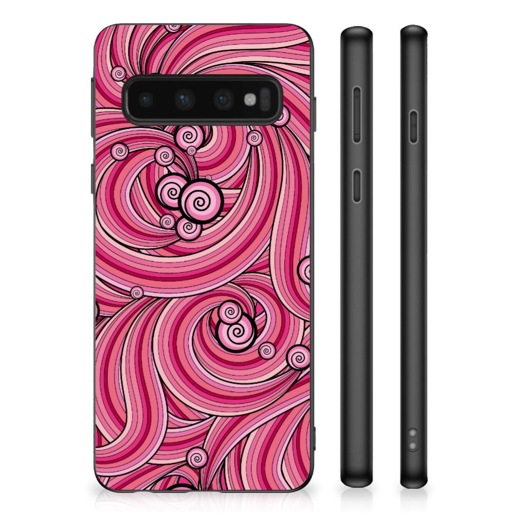 Samsung Galaxy S10 Case Swirl Pink