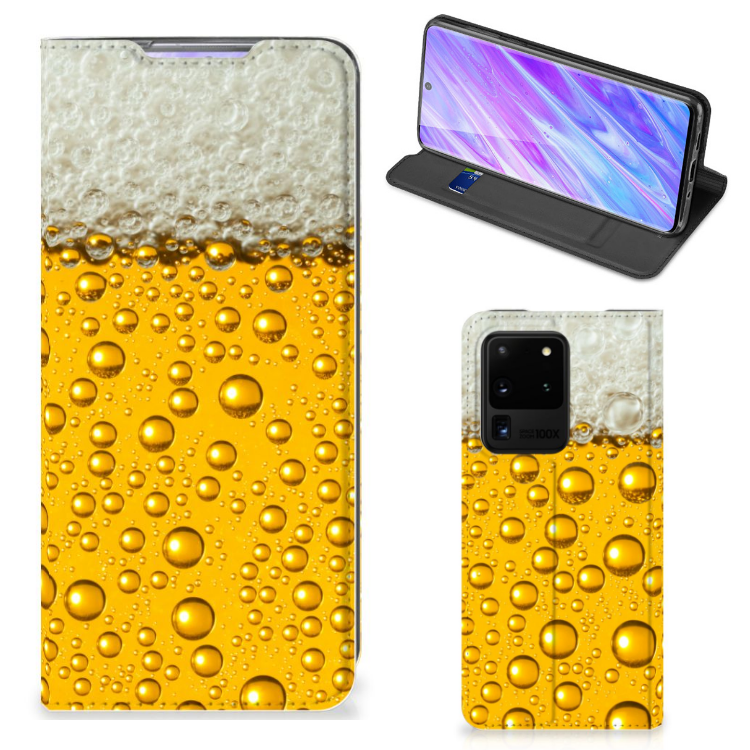 Samsung Galaxy S20 Ultra Flip Style Cover Bier - B2C Telecom