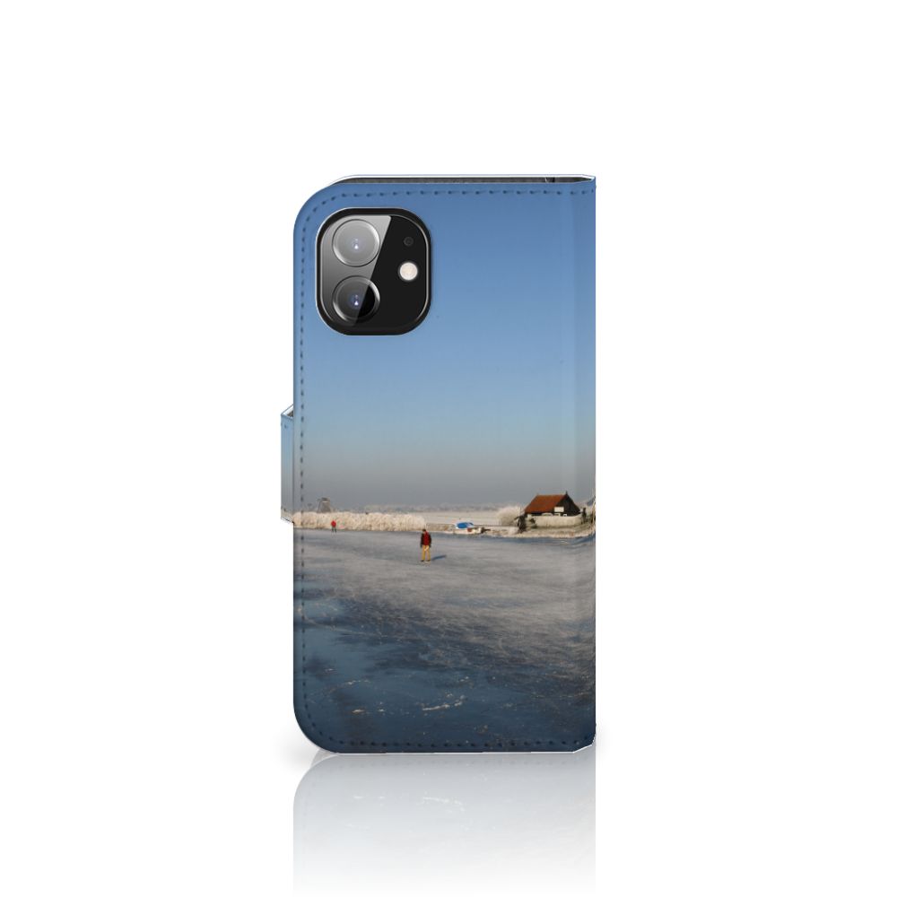 Apple iPhone 12 Mini Flip Cover Schaatsers