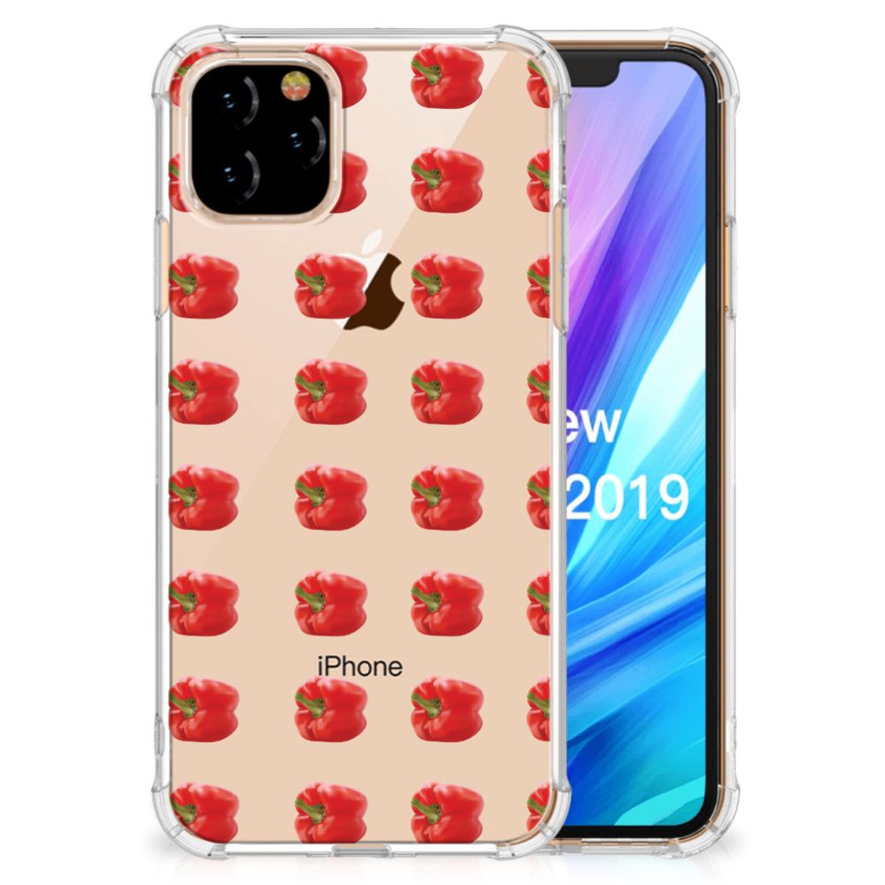 Apple iPhone 11 Pro Beschermhoes Paprika Red