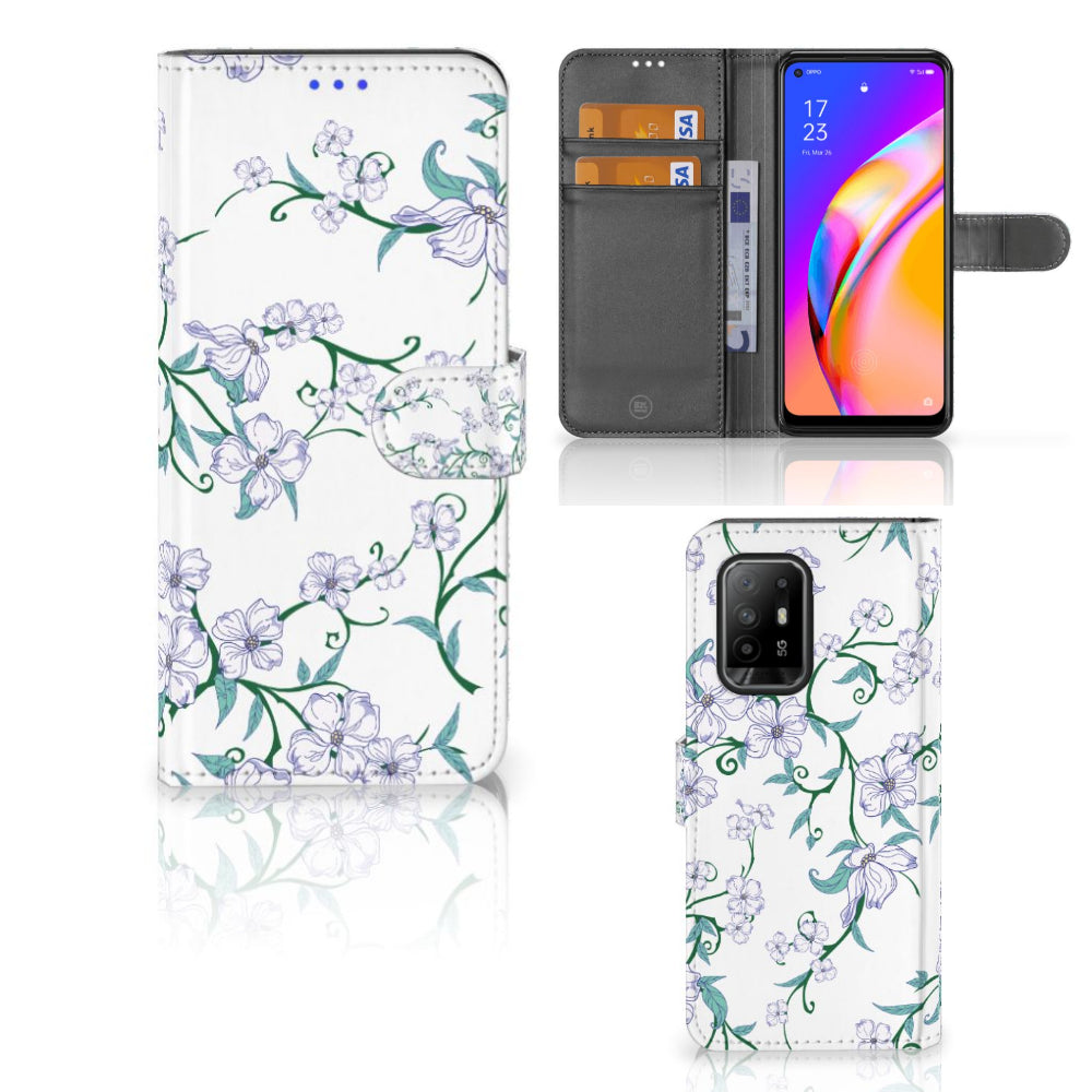 OPPO Reno5 Z | A94 5G Uniek Hoesje Blossom White