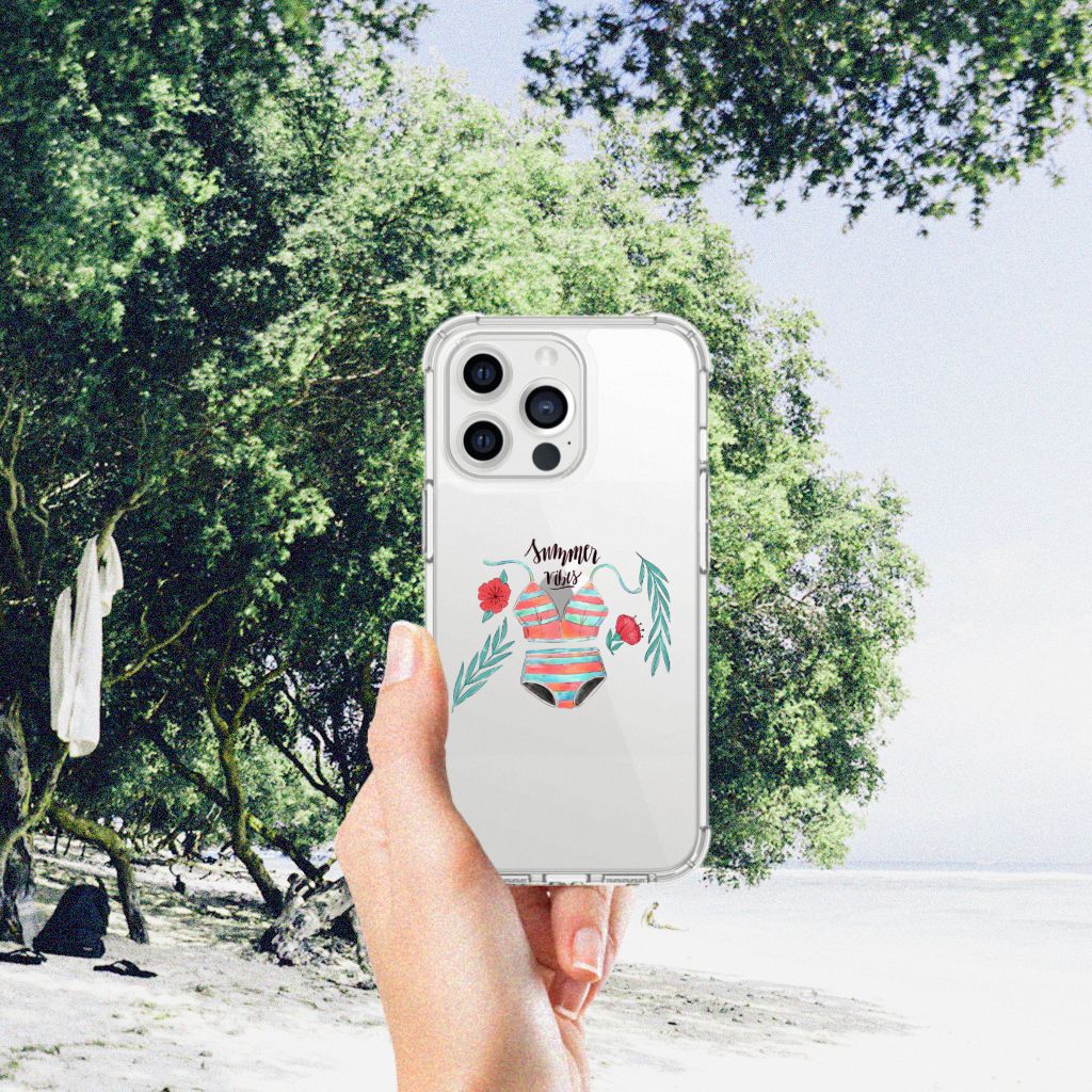 iPhone 13 Pro Max Stevig Bumper Hoesje Boho Summer - B2C Telecom