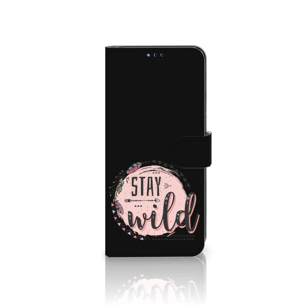 Motorola Moto E20 | E30 | E40 Leuk Hoesje Boho Stay Wild