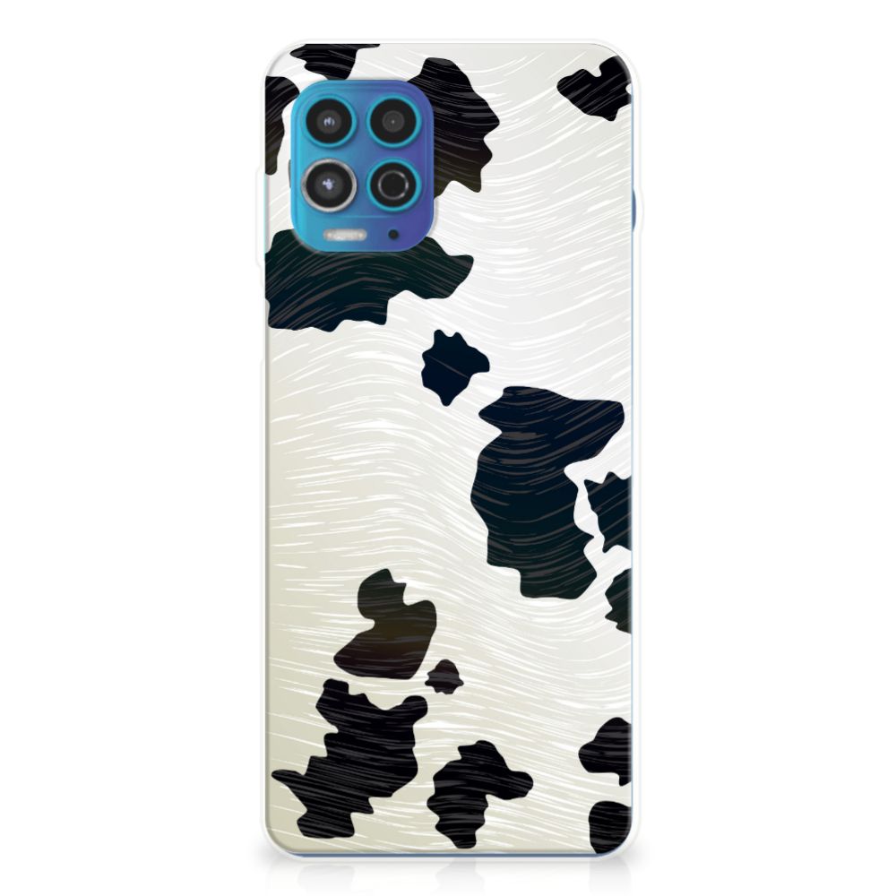 Motorola Moto G100 TPU Hoesje Koeienvlekken