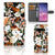 Hoesje voor Samsung Galaxy S10 Dark Flowers