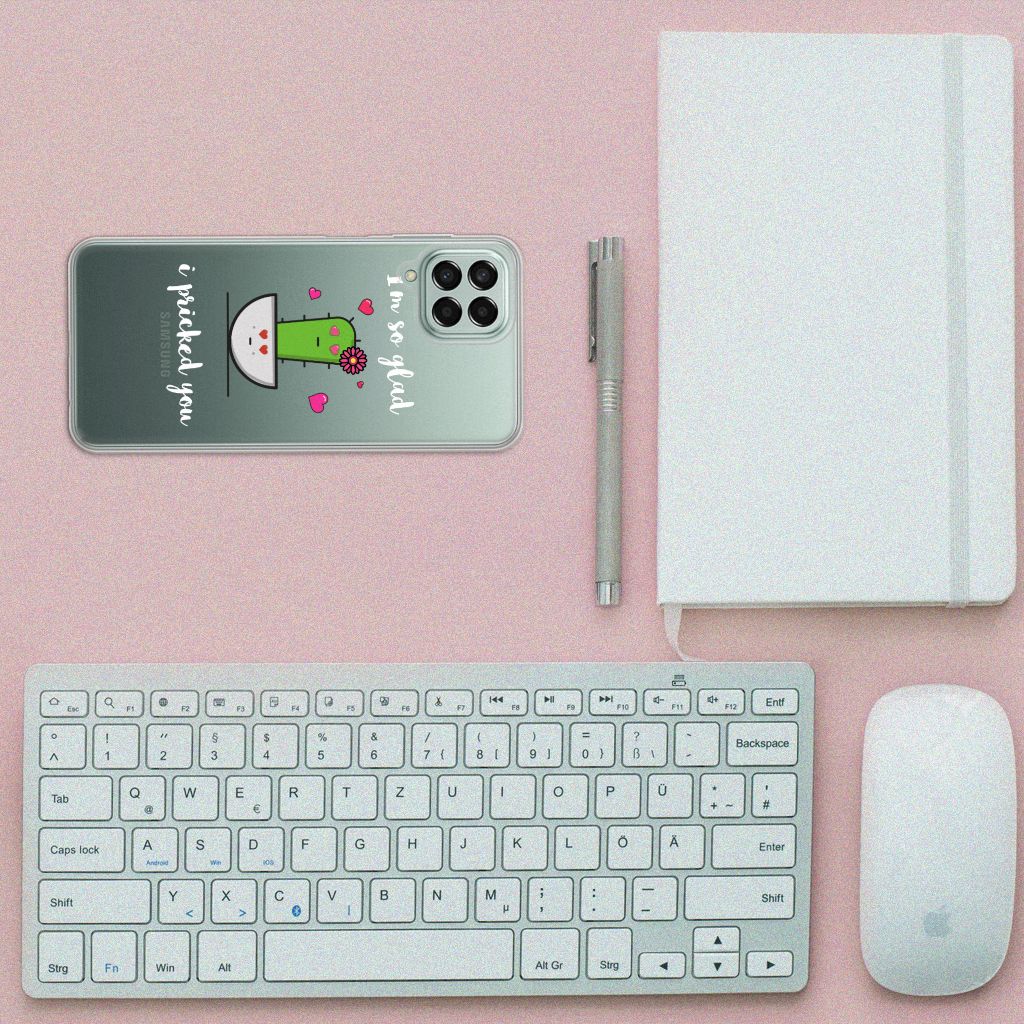 Samsung Galaxy M33 Telefoonhoesje met Naam Cactus Glad B2C Telecom