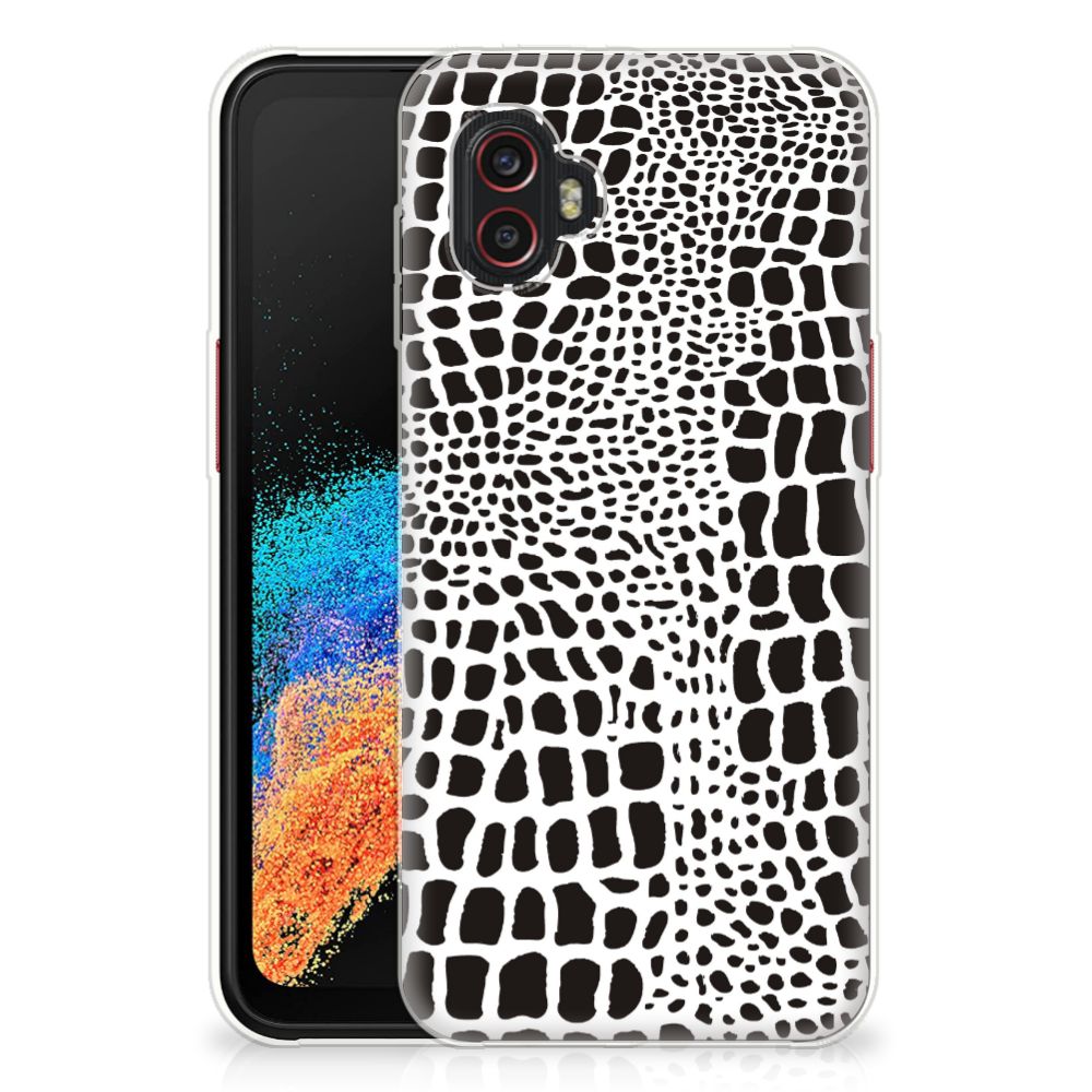 Samsung Galaxy Xcover 6 Pro TPU Hoesje Slangenprint