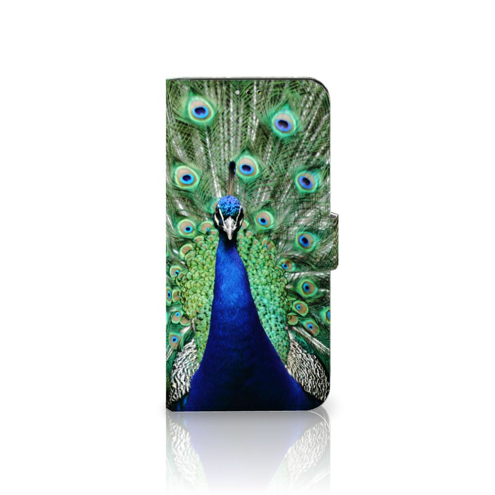 Samsung Galaxy A03 Telefoonhoesje met Pasjes Pauw