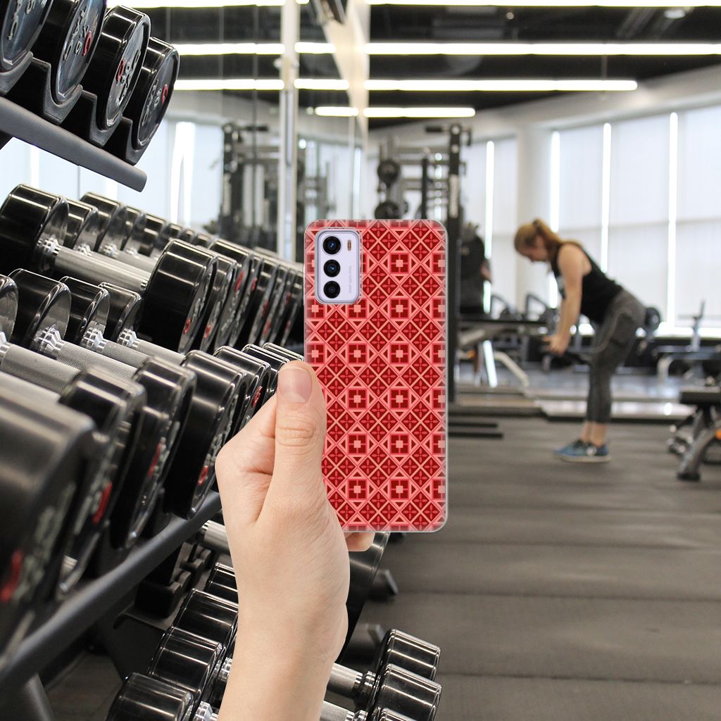 Motorola Moto G42 TPU bumper Batik Rood B2C Telecom